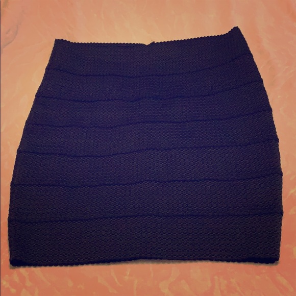 Womens black skirt, size medium